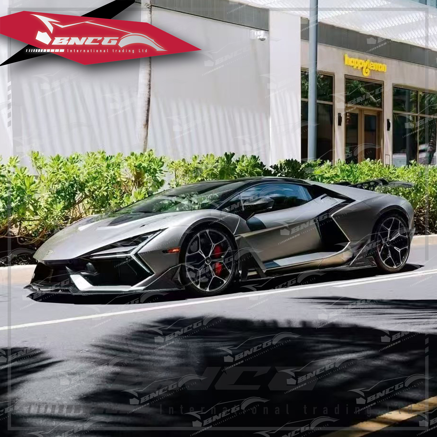 藍寶堅尼 Lamborghini Revuelto Duke款 乾碳纖維 空力套件 前置物箱蓋 前下巴 側裙 尾翼 後下巴風刀 引擎蓋