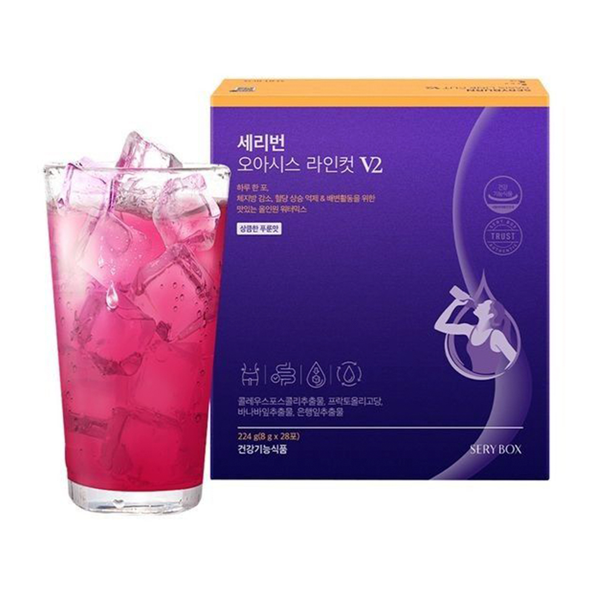 韓國SERY BOX 消脂減腩西梅飲 V2(28入) 升級版