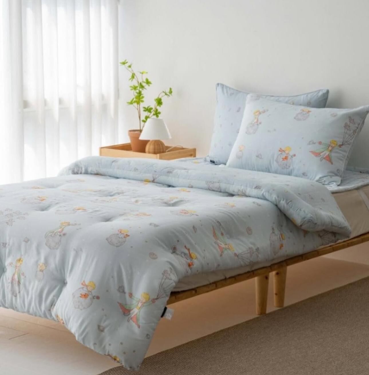 【直播】LL101452 小王子圖案厚被(內毛款)