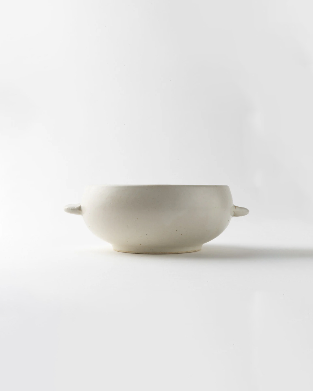 伸光窯 耐熱連蓋蒸焗碗 米白 | 美濃燒