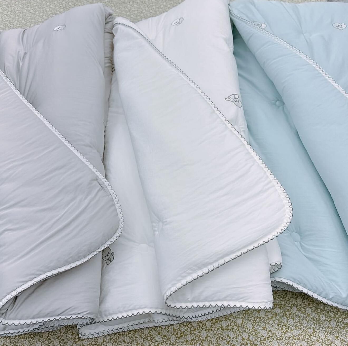 【直播】LL101406 100%極細纖維 比熊圖案四季被