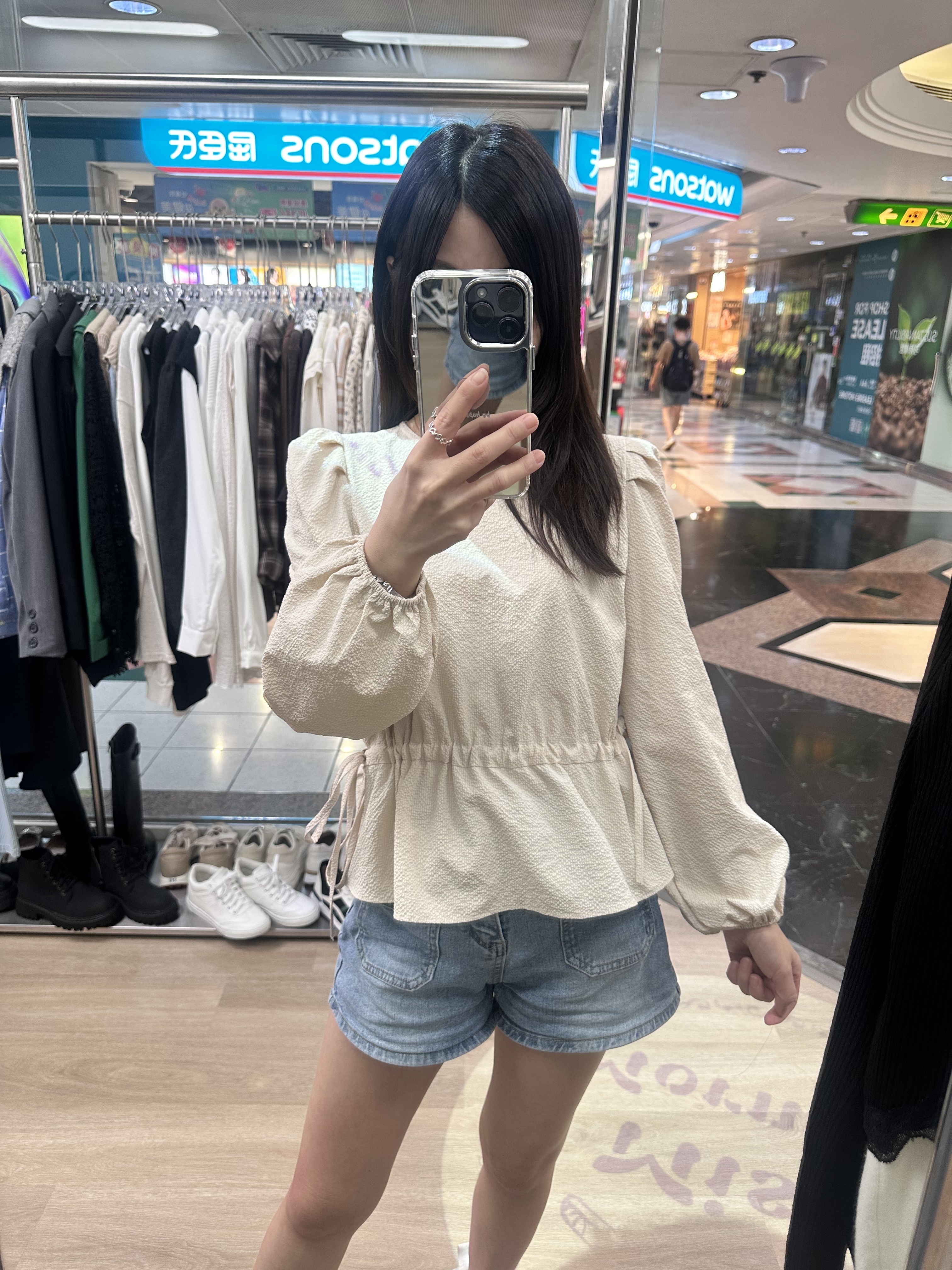 韓國大減價兩邊束上衣(14844)