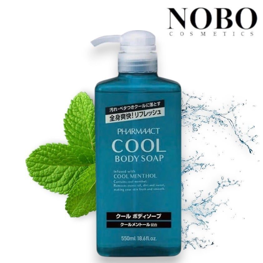 BEAUA 熊野油脂 Pharmaact - 清涼感薄荷醇爽快沐浴露 550ml (平行進口)