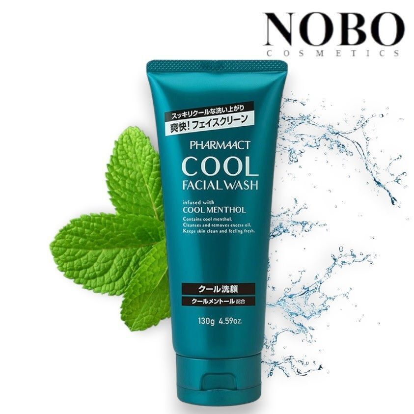 BEAUA 熊野油脂 Pharmaact - 清爽涼感薄荷醇洗面乳 130g (平行進口)