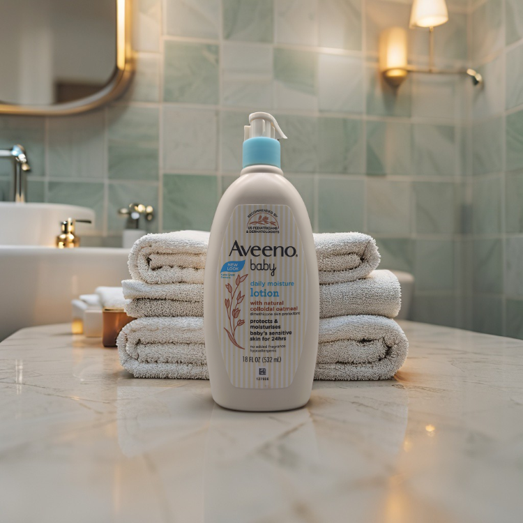 Aveeno Baby 嬰兒日常保濕潤膚露 532ml (家庭裝)