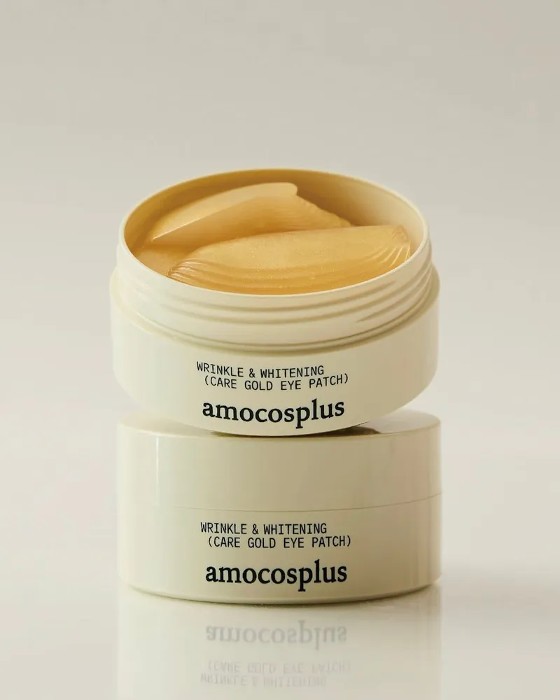 Amocosplus極緻抗皺亮白24K金箔眼膜(60片)