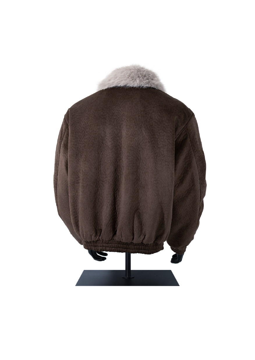 SIMPLEACTION 羊羔絨可拆卸棉服外套