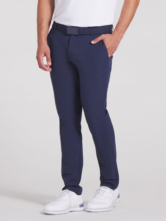 PUMA 男長褲 #628847-02 ,深藍