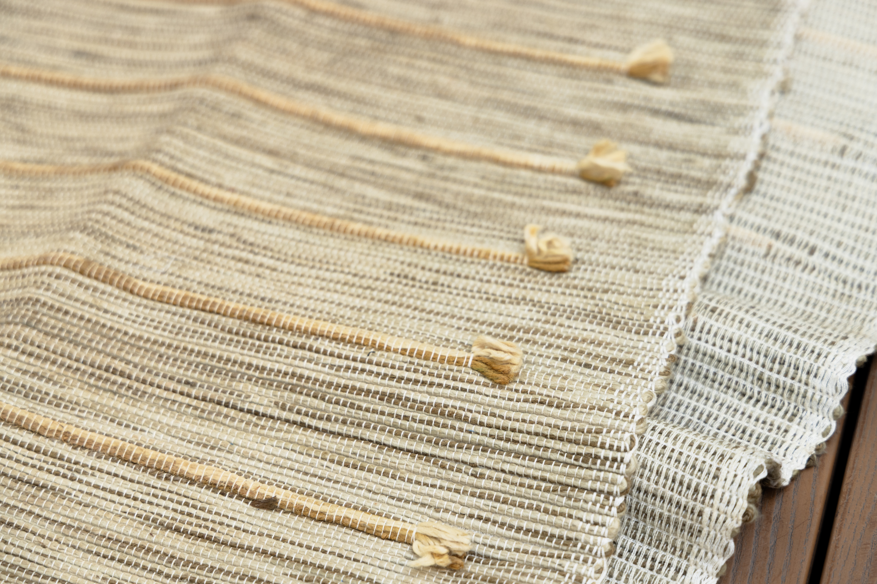 【YOGA】印度手工染織瑜伽墊_黃橄欖