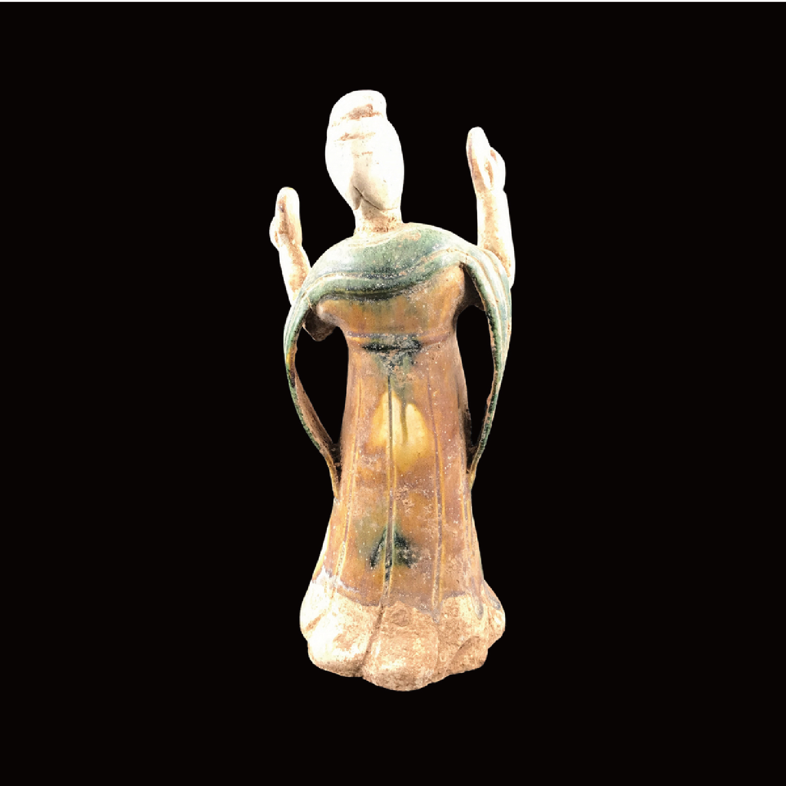 玩樂器侍女人像瓷器