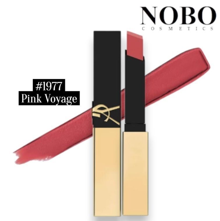 SAINT LAURENT The Slim - 絕色時尚啞緻唇膏#1977 Pink Voyage 2.2g (平行進口)