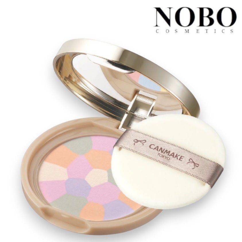 Canmake 井田 - 透亮美肌潤色蜜粉餅 #01 Abloom Spf19/Pa++ (平行進口)