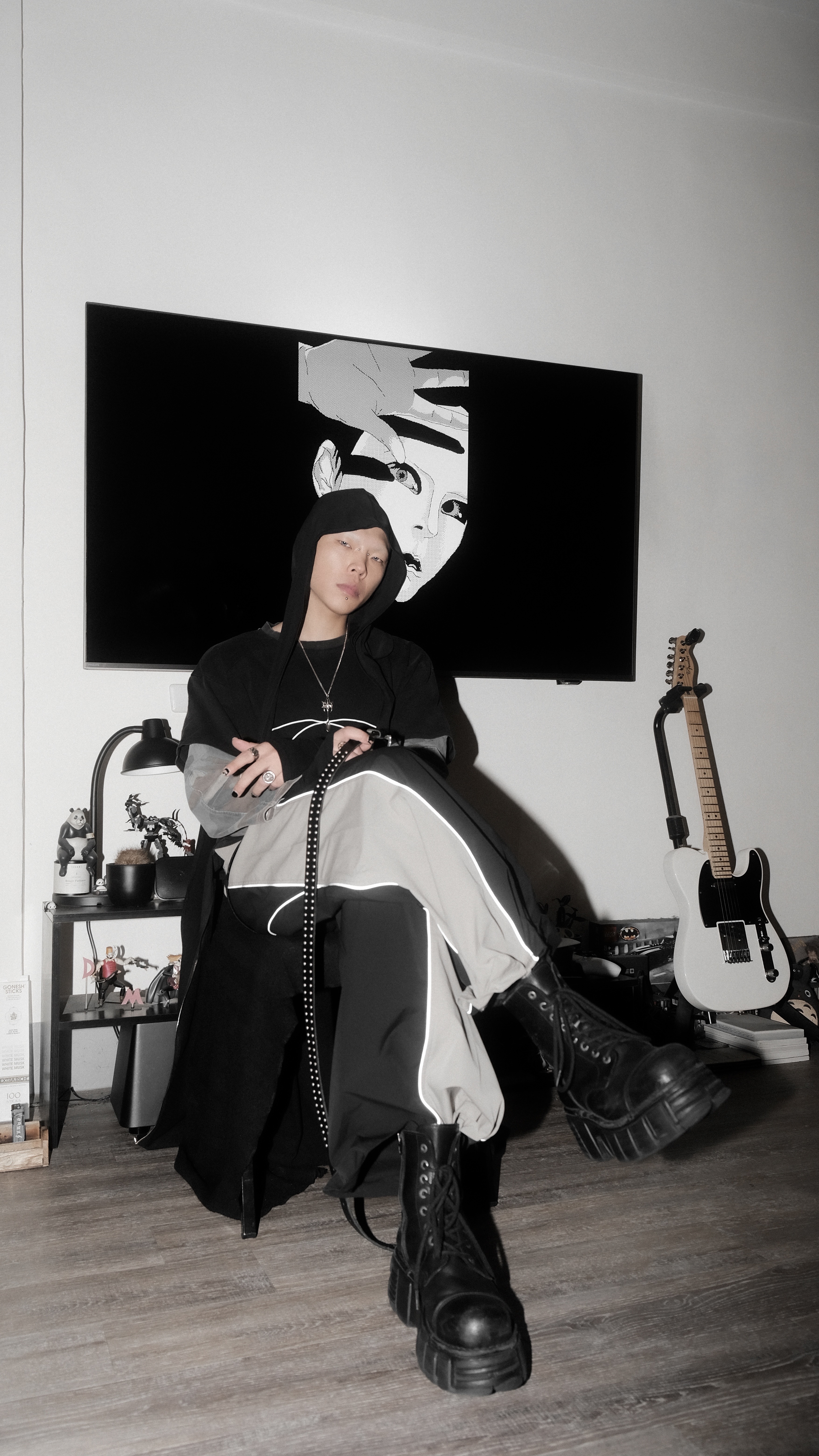 E’TREALOUEST 25SS ( LTNS ) Double Layered Nylon Cargo Baggy Pants 雙腰頭 尼龍 長褲