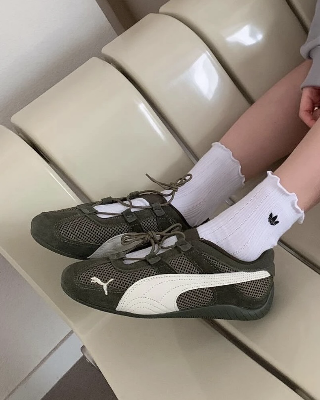 Puma Speedcat Go 橄欖綠 墨綠 麂皮 網布 透氣 賽車鞋 芭蕾舞鞋