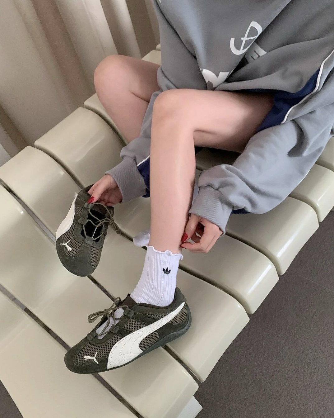 Puma Speedcat Go 橄欖綠 墨綠 麂皮 網布 透氣 賽車鞋 芭蕾舞鞋