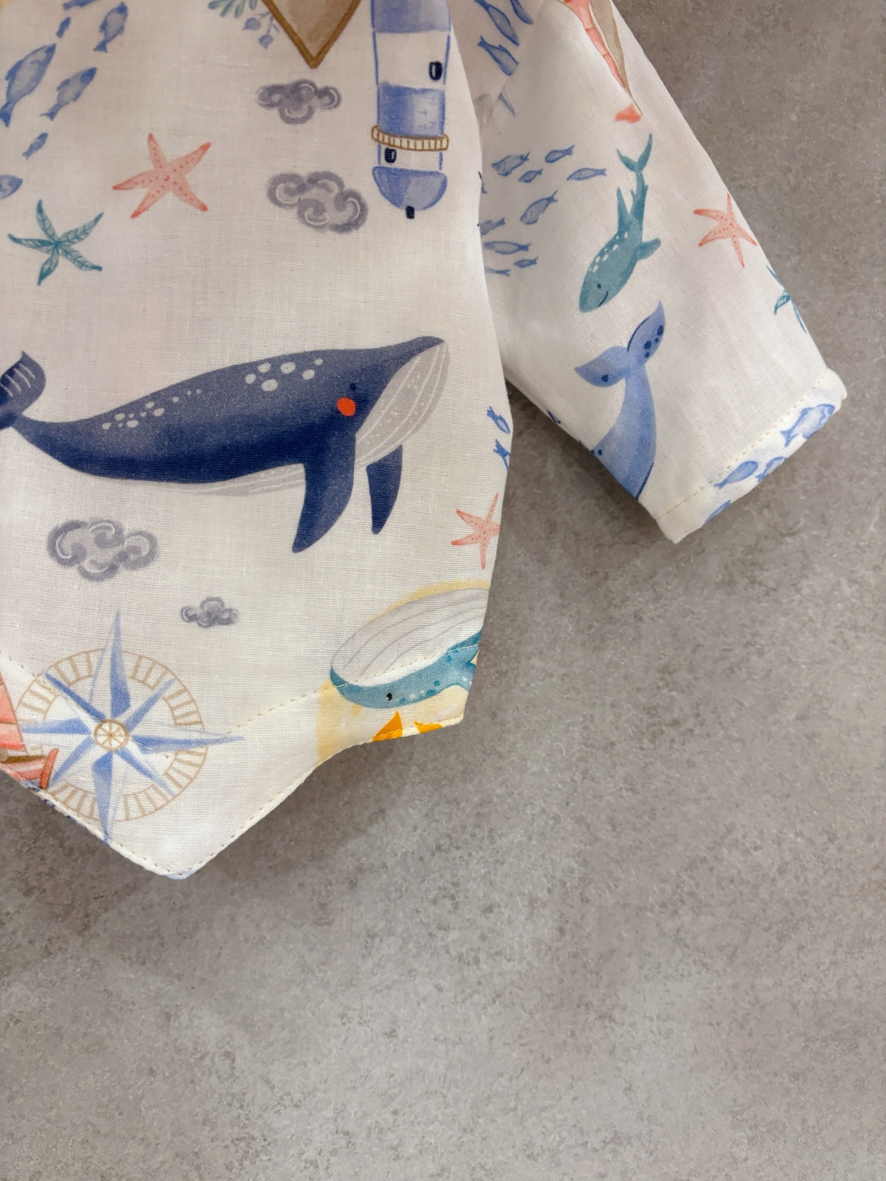 海洋奇緣 八分袖小外套（90）