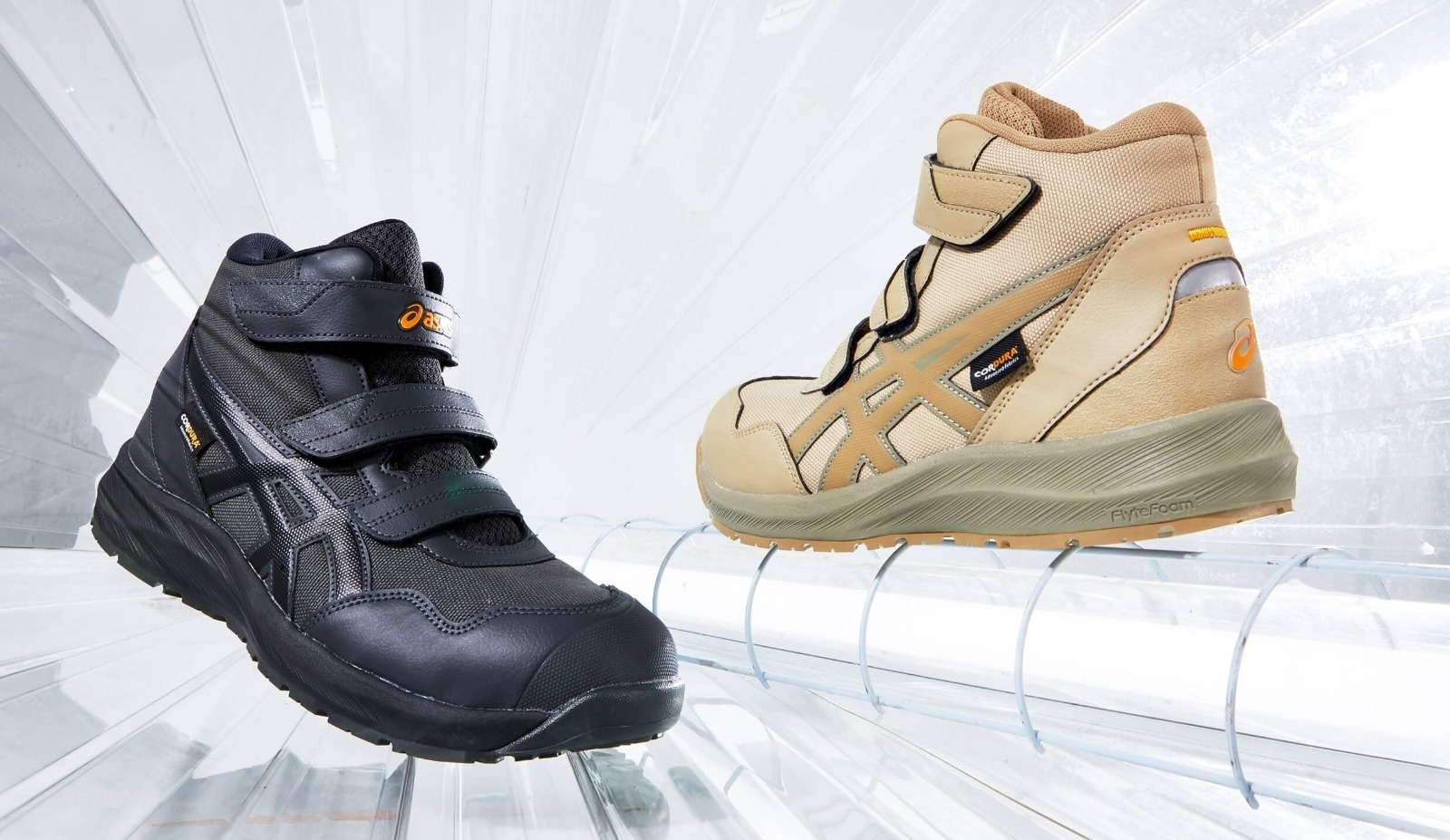 預訂2025 10月新上市cordura 耐用物料安全鞋ASICS WINJOB CP216 TOUG