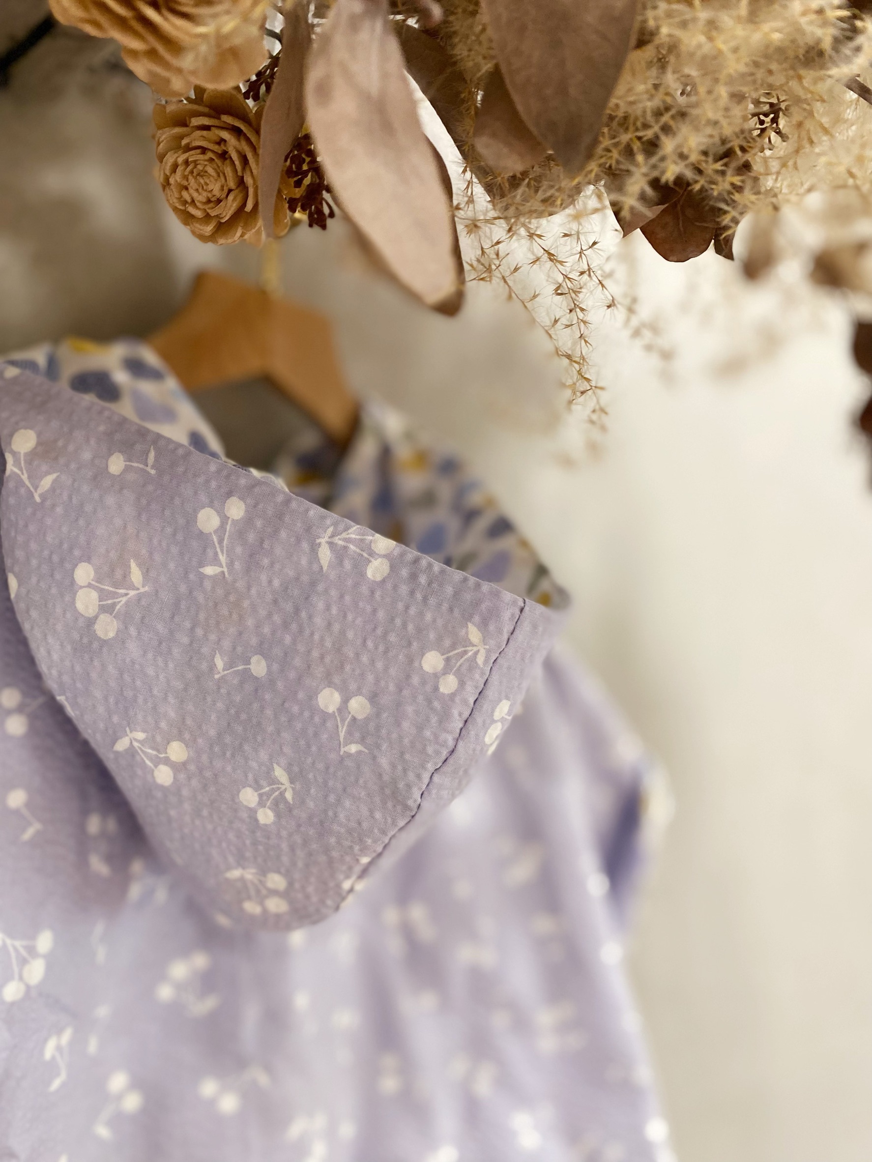 淺紫櫻桃 夏季斗篷(0-3歲)