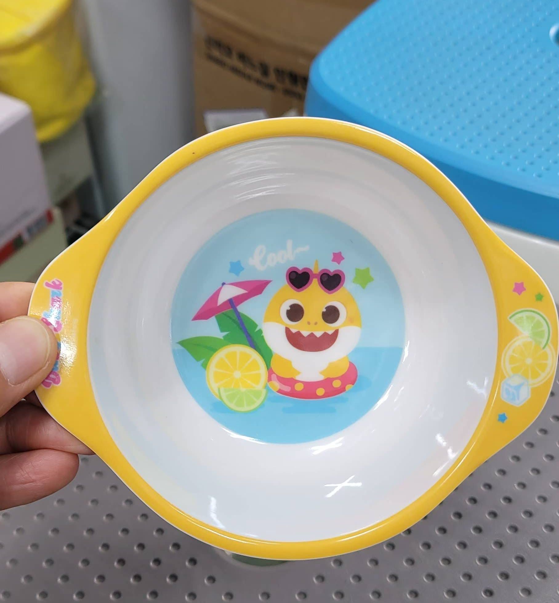 韓國直送 新款 Baby Shark 兒童碗