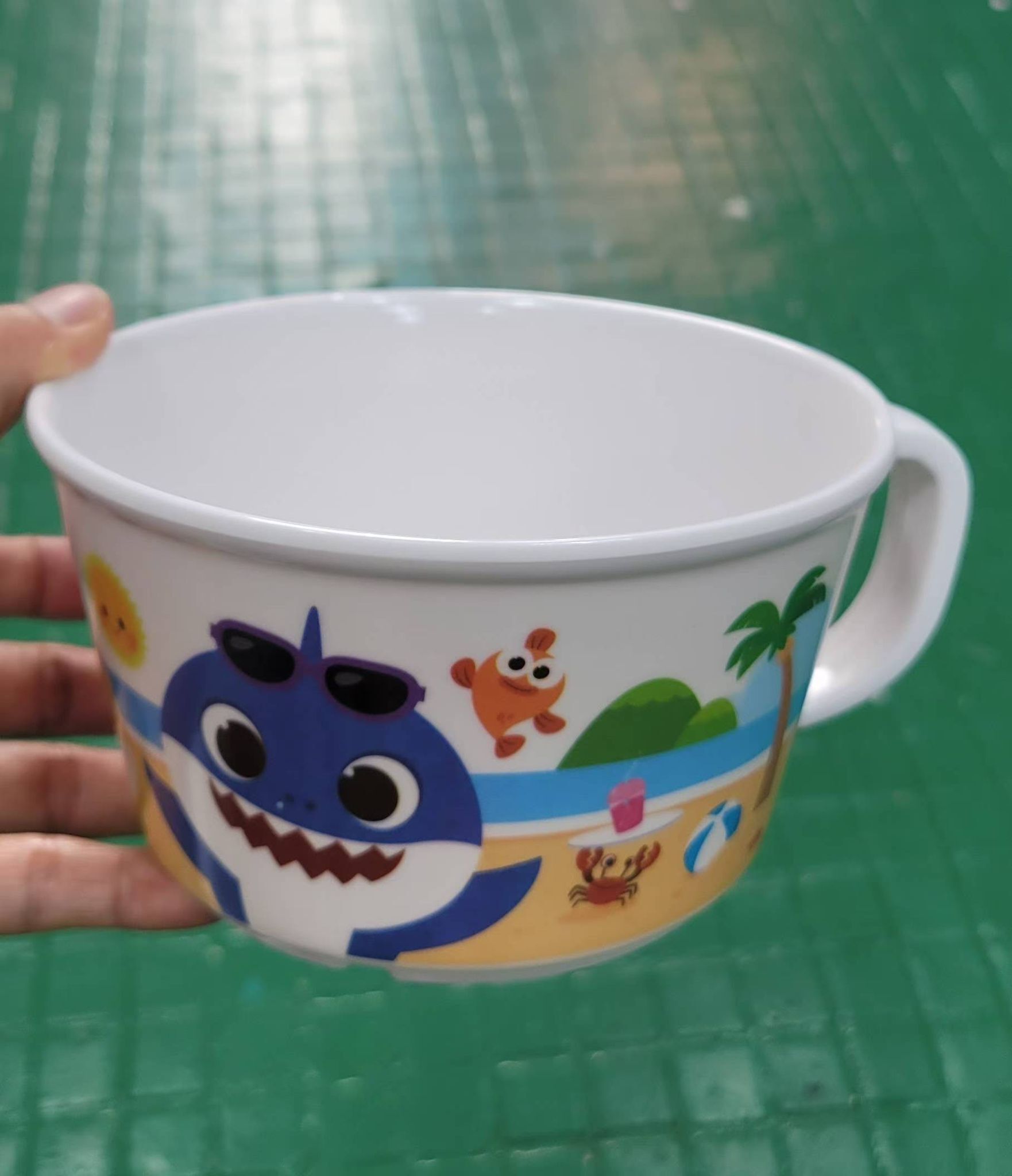 韓國直送 新款 Baby Shark 兒童單耳碗