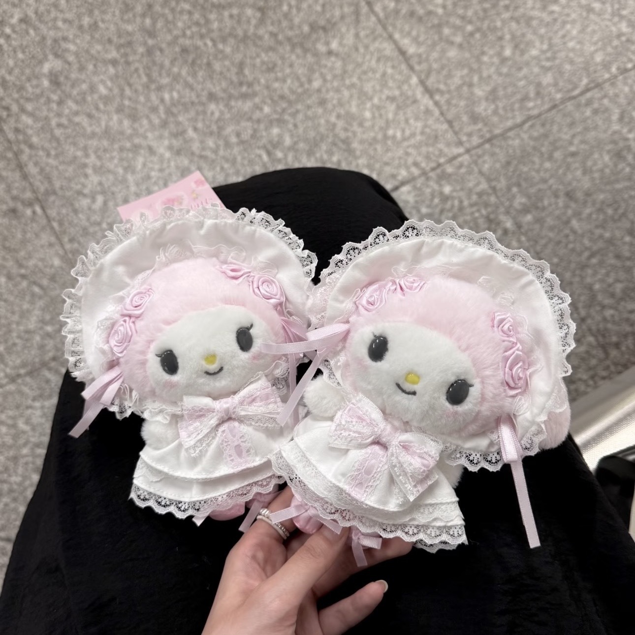 SANRIO 白婚紗 蕾絲 吊飾 三麗鷗 HELLO KITTY 美樂蒂 代購