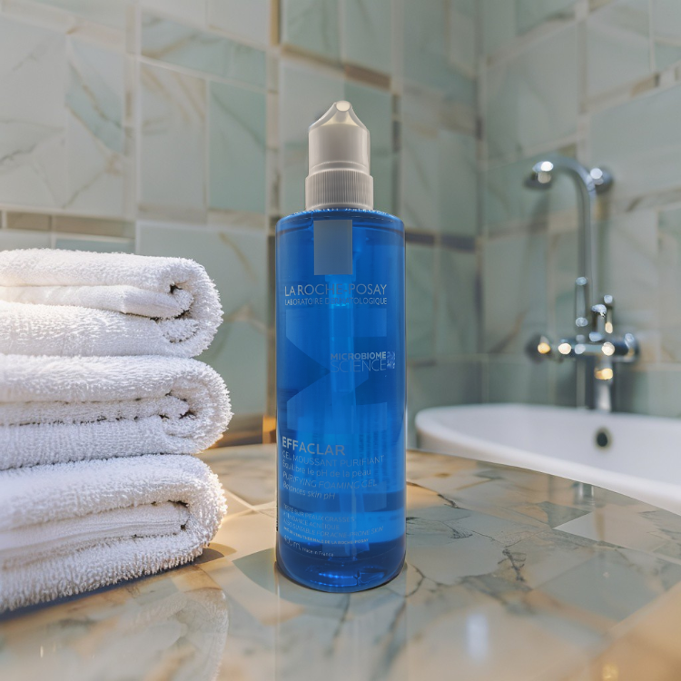 La Roche-Posay 理膚寶水 EFFACLAR 清爽淨膚潔面啫喱 400ml | 油性暗瘡肌適用 (藍Gel)