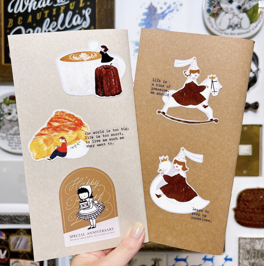 peco_days｜甜點系列 割型貼紙（5款可選）