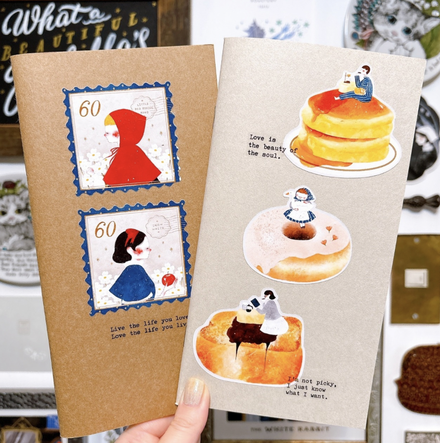 peco_days｜甜點系列 割型貼紙（5款可選）