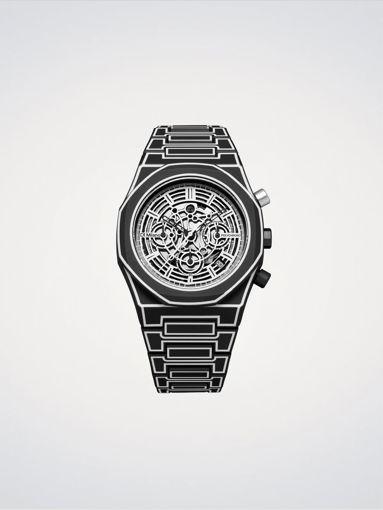 Polychrono 40.5mm - Black Sketch