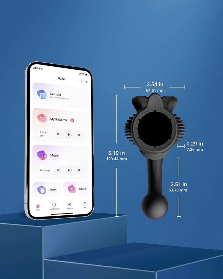 Lovense Domi 專用女性按摩套頭配件