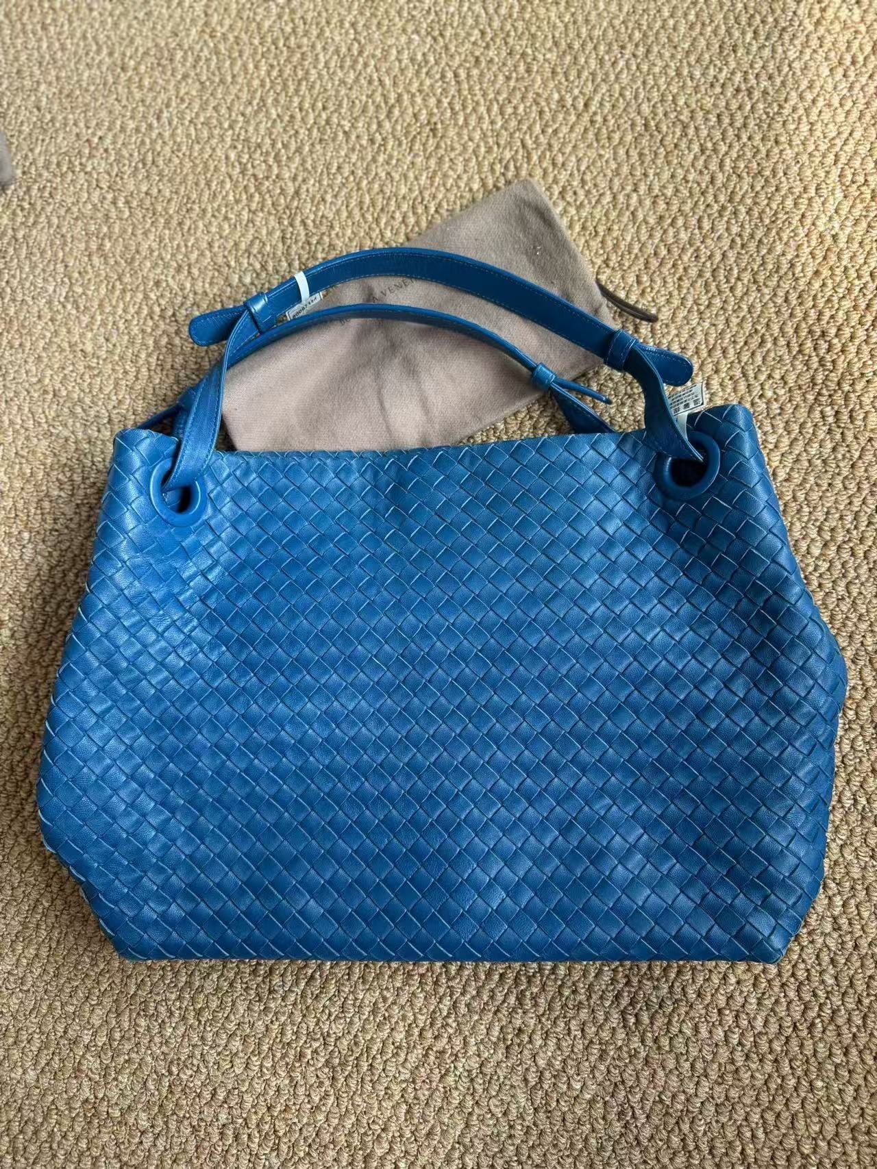 【95新】Bottega Veneta BV 編織雙橋單肩斜挎包