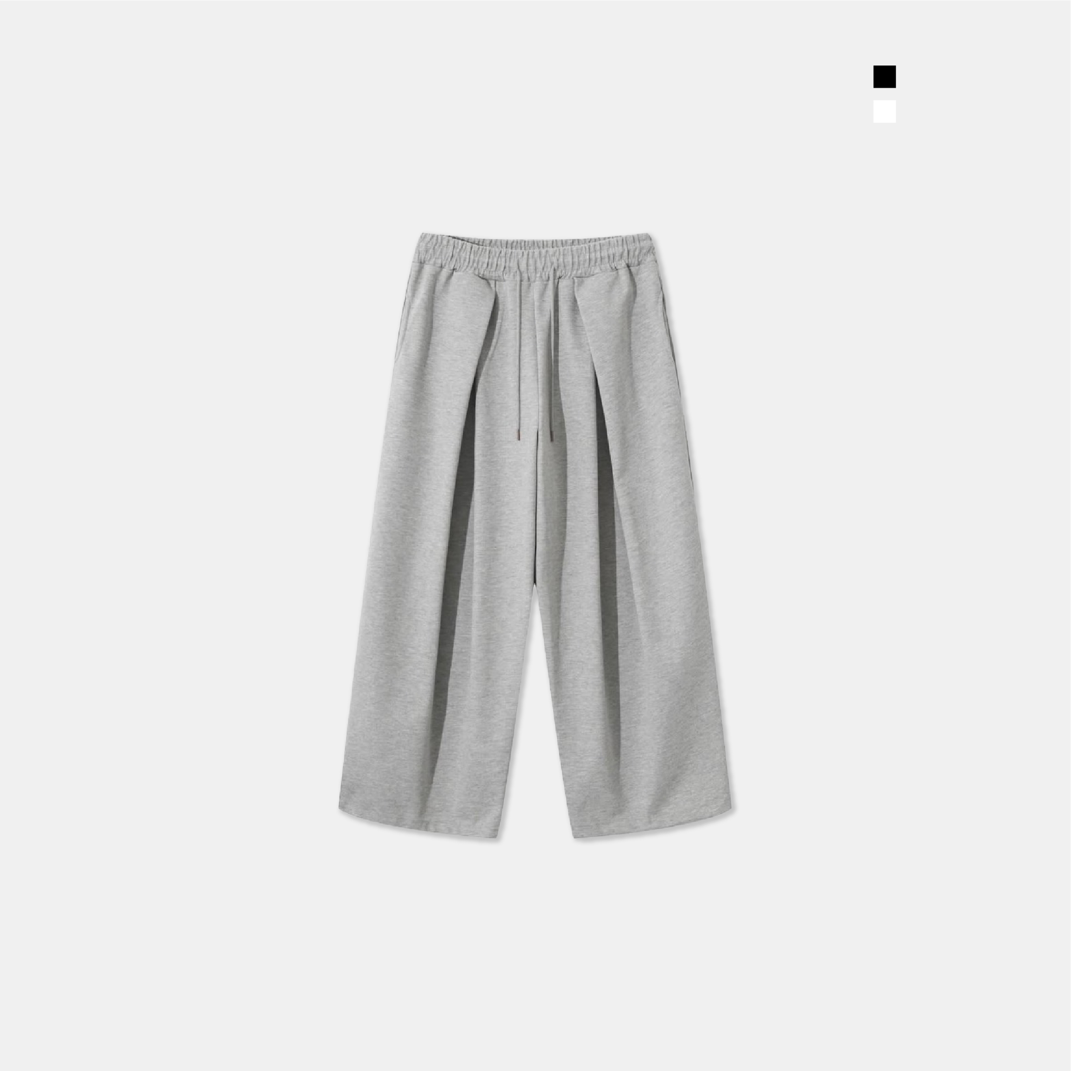 韓國 超寬鬆 多摺 舒適 氣球 棉褲