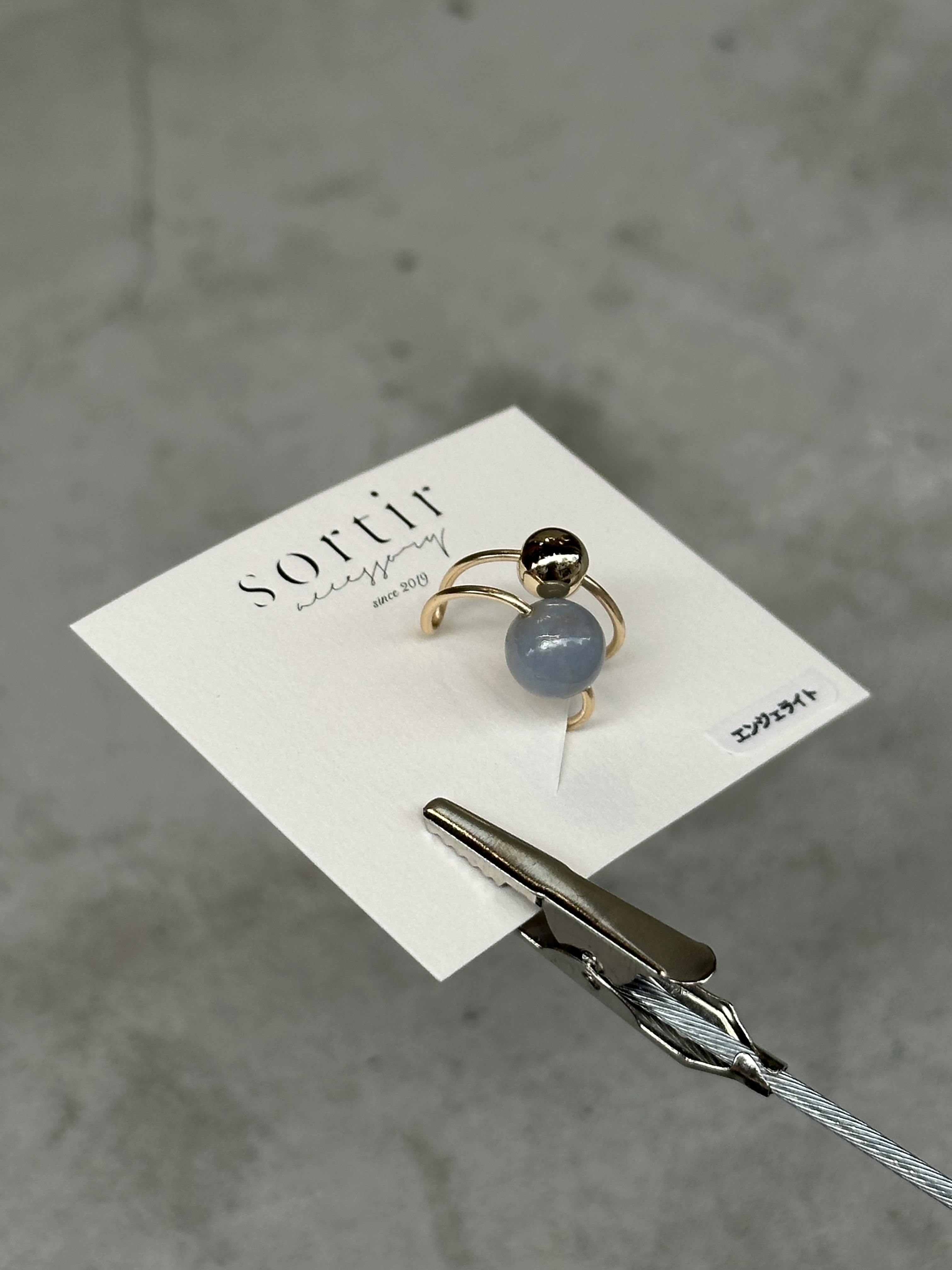 [sortir] 金色x天使石耳骨夾 | NO.156