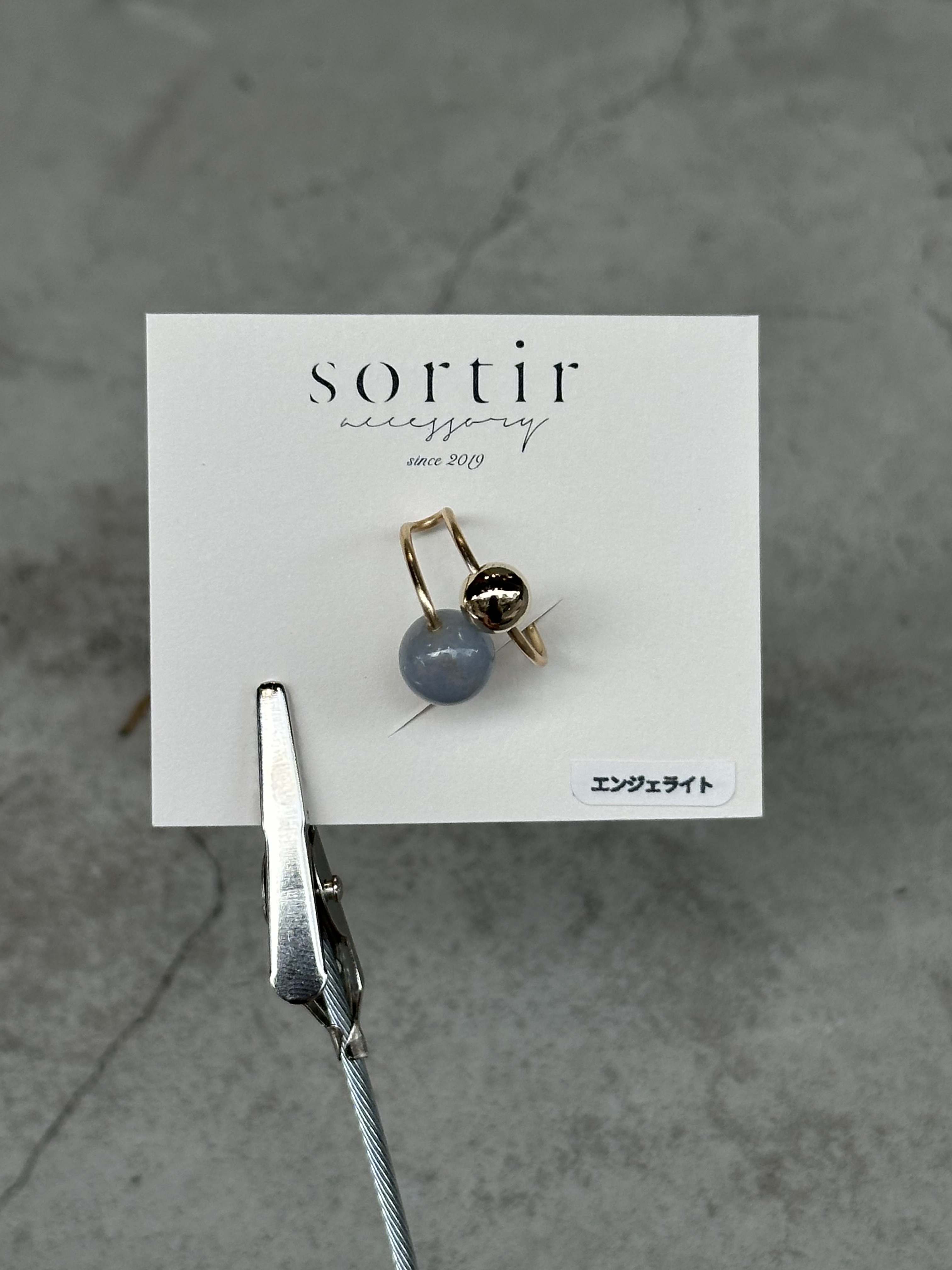 [sortir] 金色x天使石耳骨夾 | NO.156