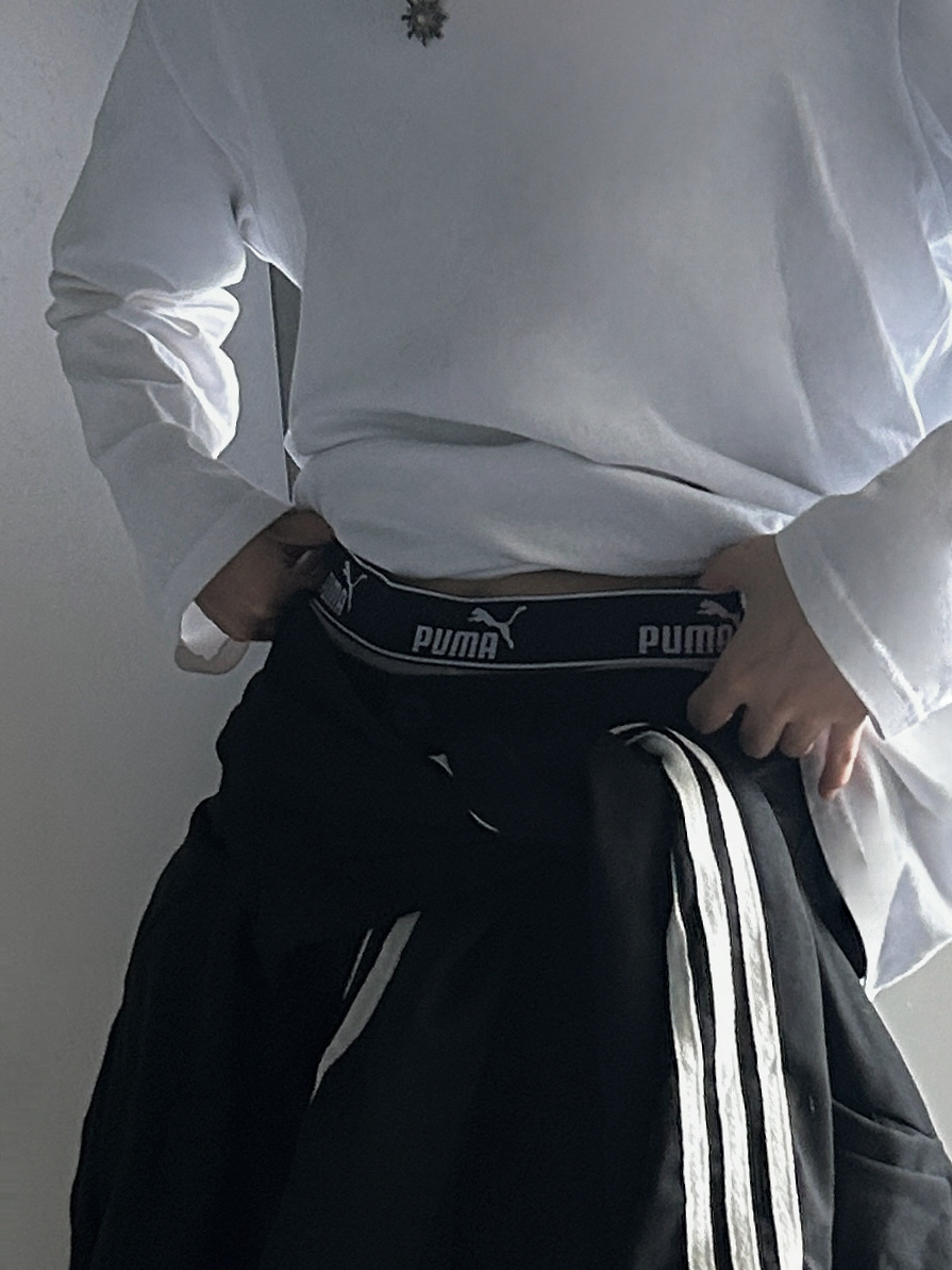 代購-PUMA 字母Logo 四角褲 抑菌內檔 平角褲 3條裝  黑/深灰/淺灰