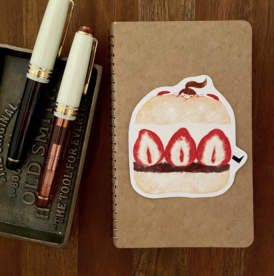 peco_days｜草莓系列 割型貼紙（10款可選）