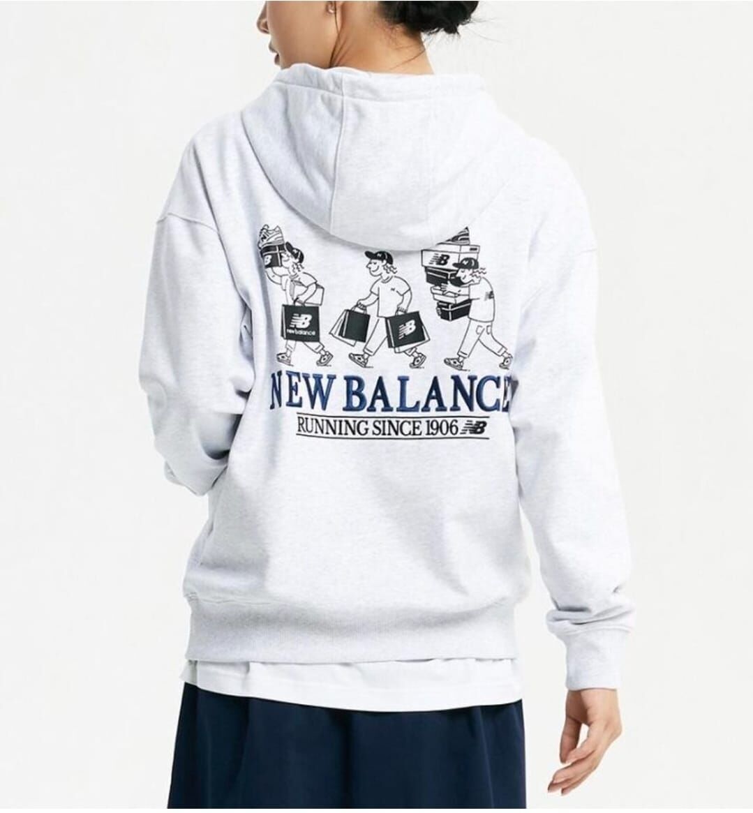 【直播】New Balance LL1011410 衛衣 (淺灰色)