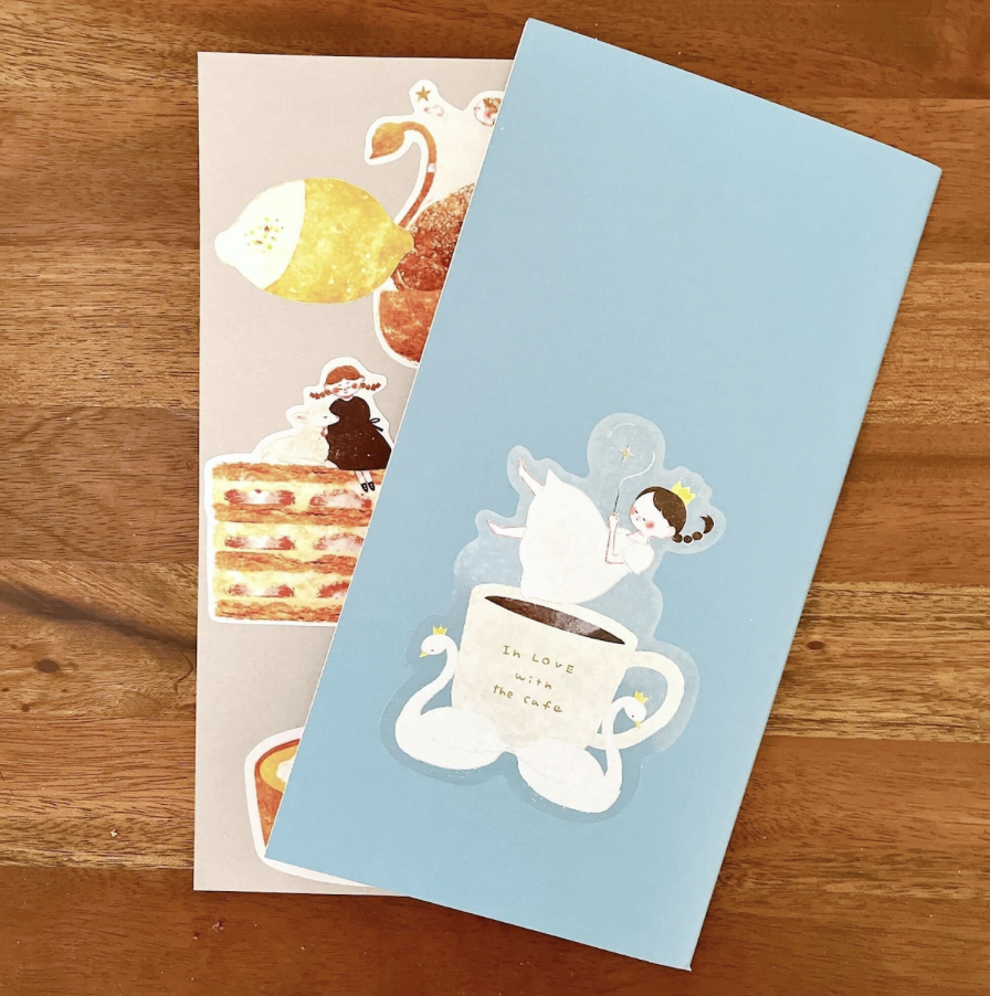 peco_days｜透明割型貼紙（2款可選）