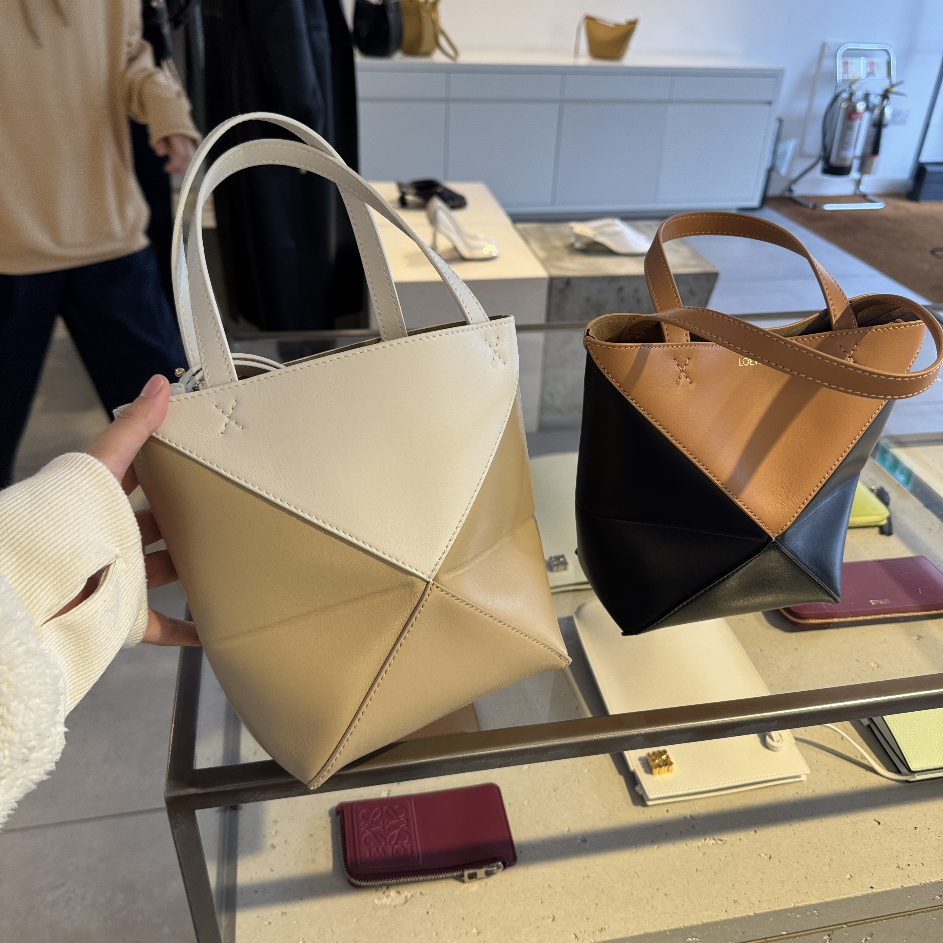 Loewe Puzzel Fold Mini Tote Bag 2 colors