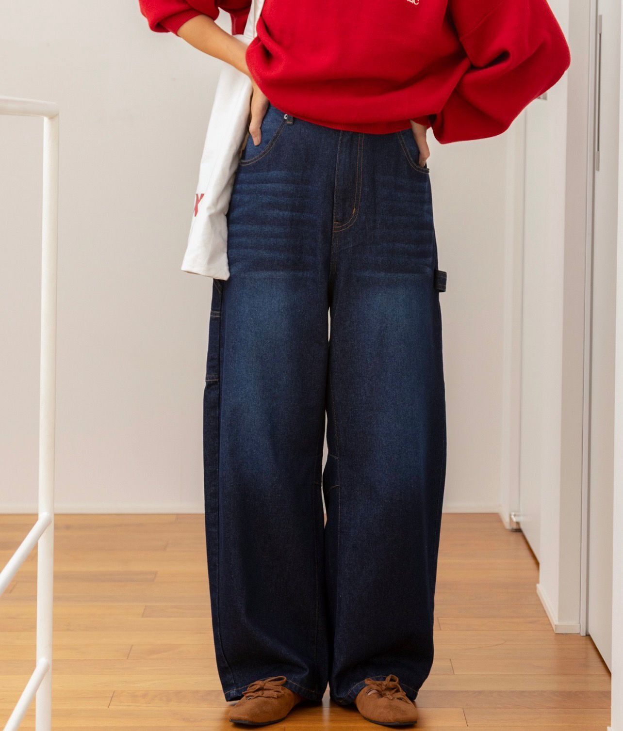 【預購】JN101104 THE CRAFT CREW PRODUCTS 寬鬆長褲