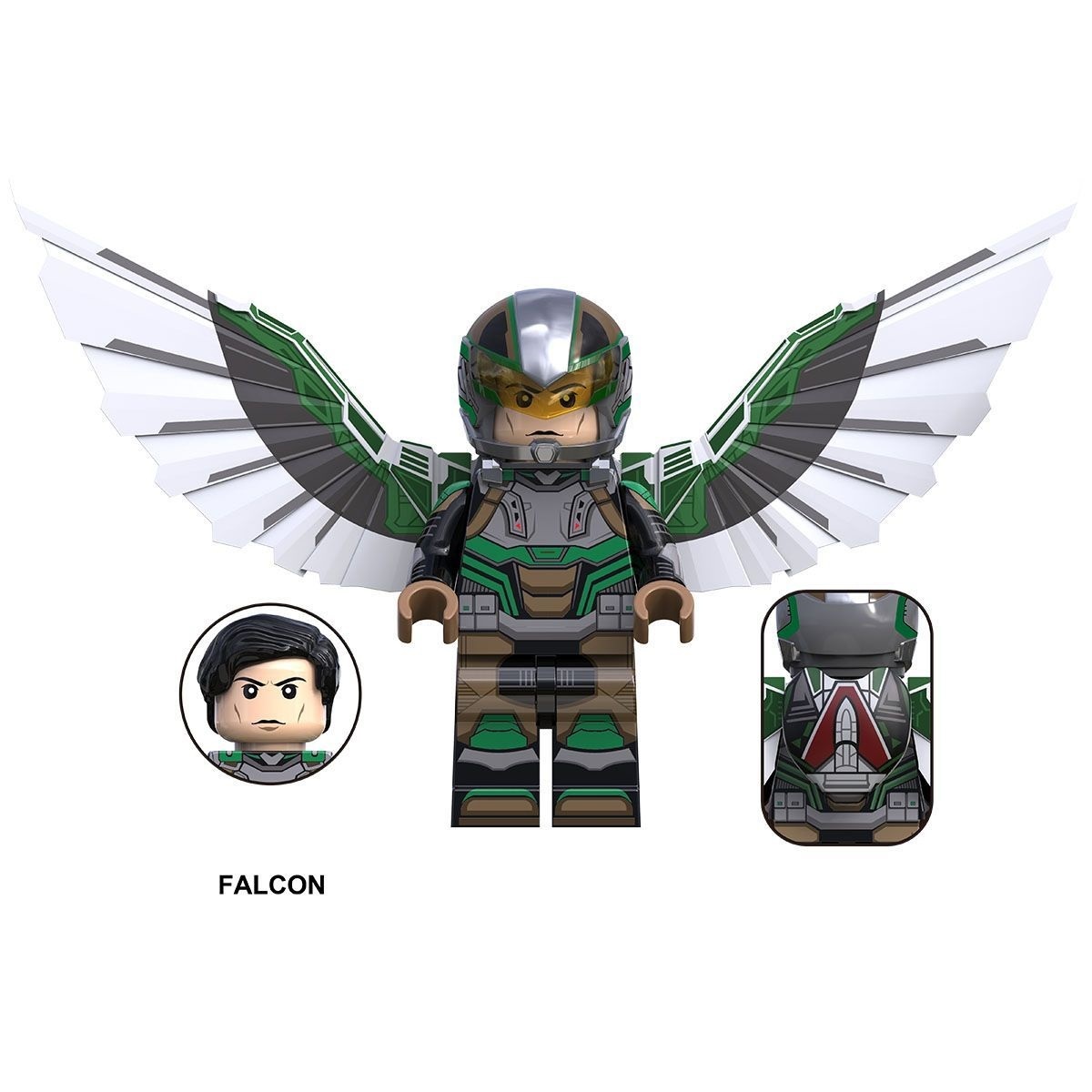 Falcon Custom Minifigures Fit Lego TV6217 TV1142