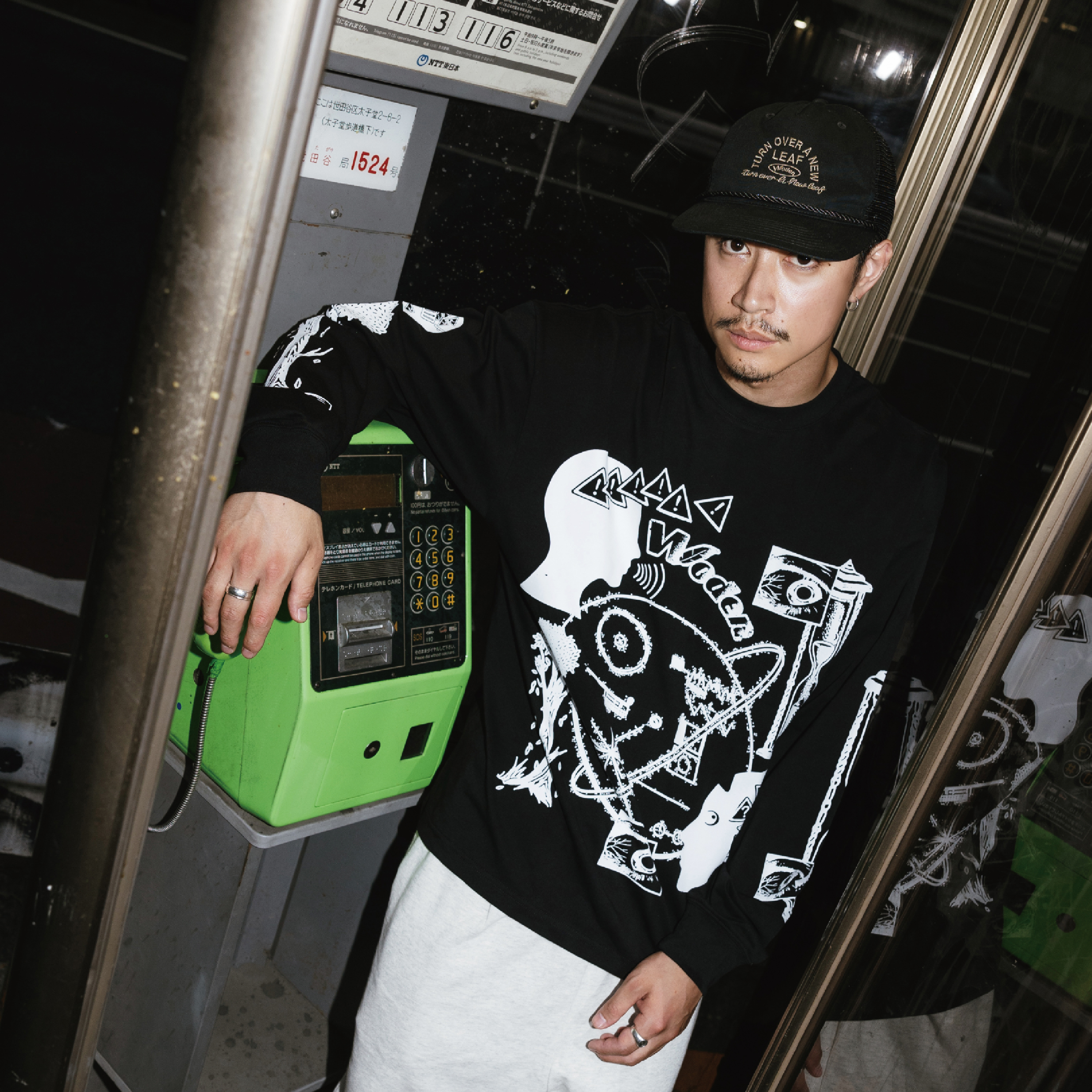 WODEN® Digtal Totem L/S Tee 數位圖騰長袖Tee