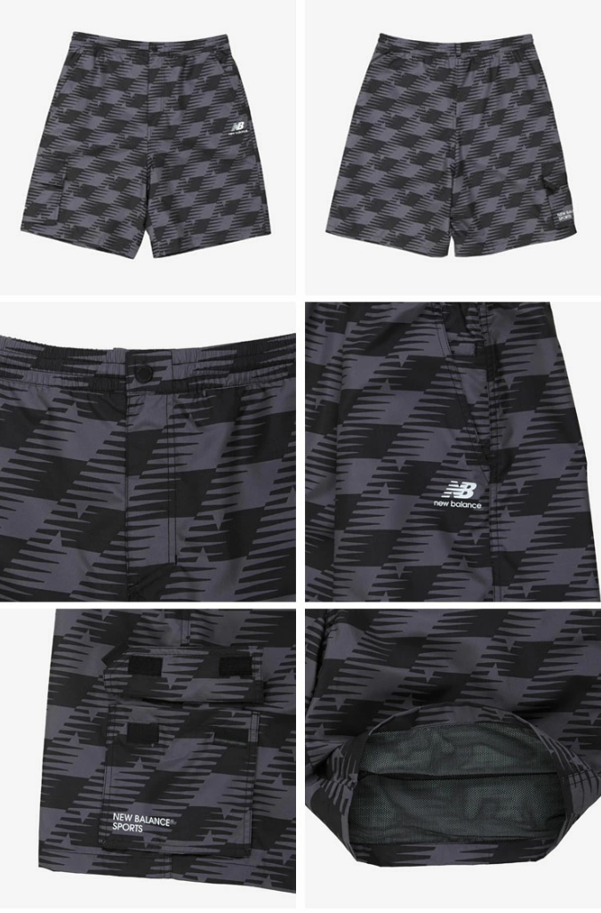 【現貨】New Balance LL1011402 運動短褲 (深灰色)