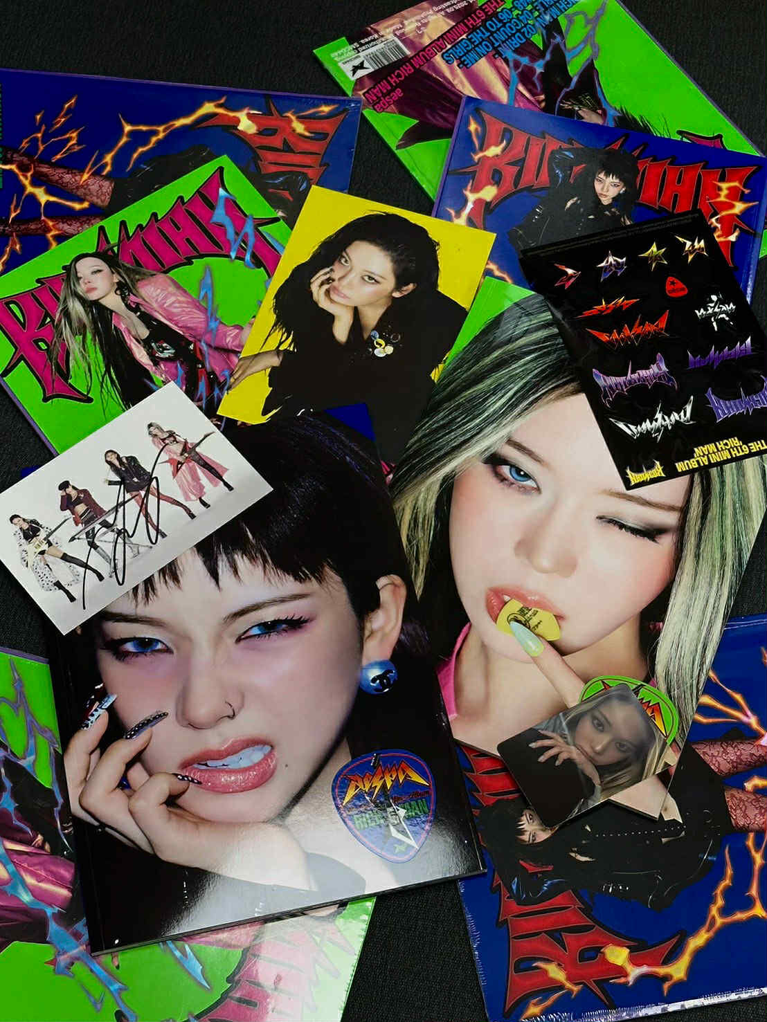 (現貨秒發)aespa 第6張迷你專輯《Rich Man》卡寶版/冬版