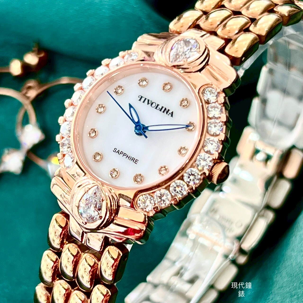 【TIVOLINA 小紅帽】風華系列 耀眼鑽錶 LAG3711-WS 27mm 現代鐘錶