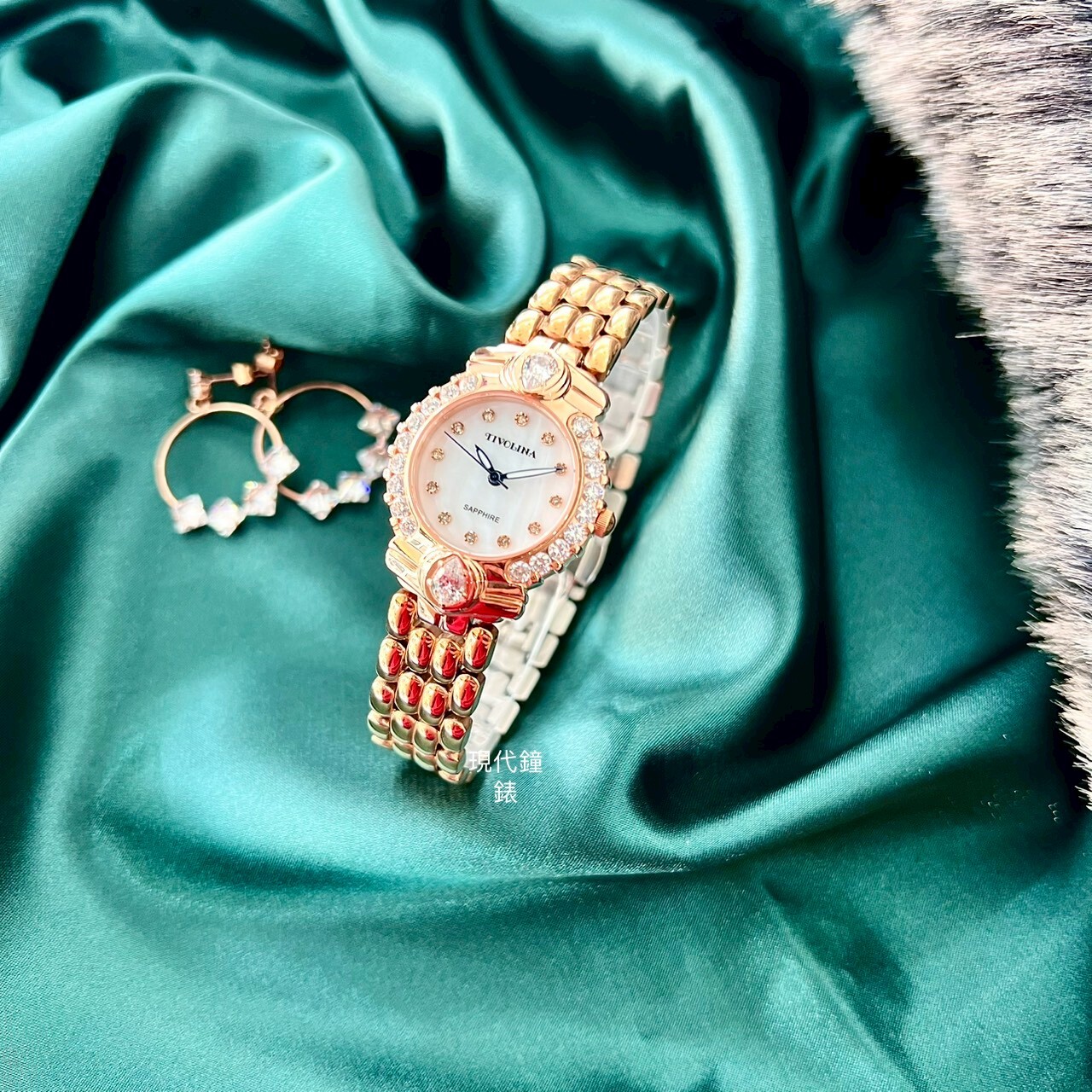 【TIVOLINA 小紅帽】風華系列 耀眼鑽錶 LAG3711-WS 27mm 現代鐘錶