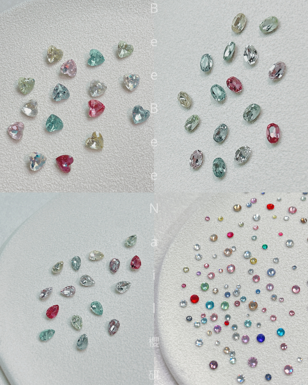 精工切割 高質閃石-糖果 彩色閃石系列-4款選擇