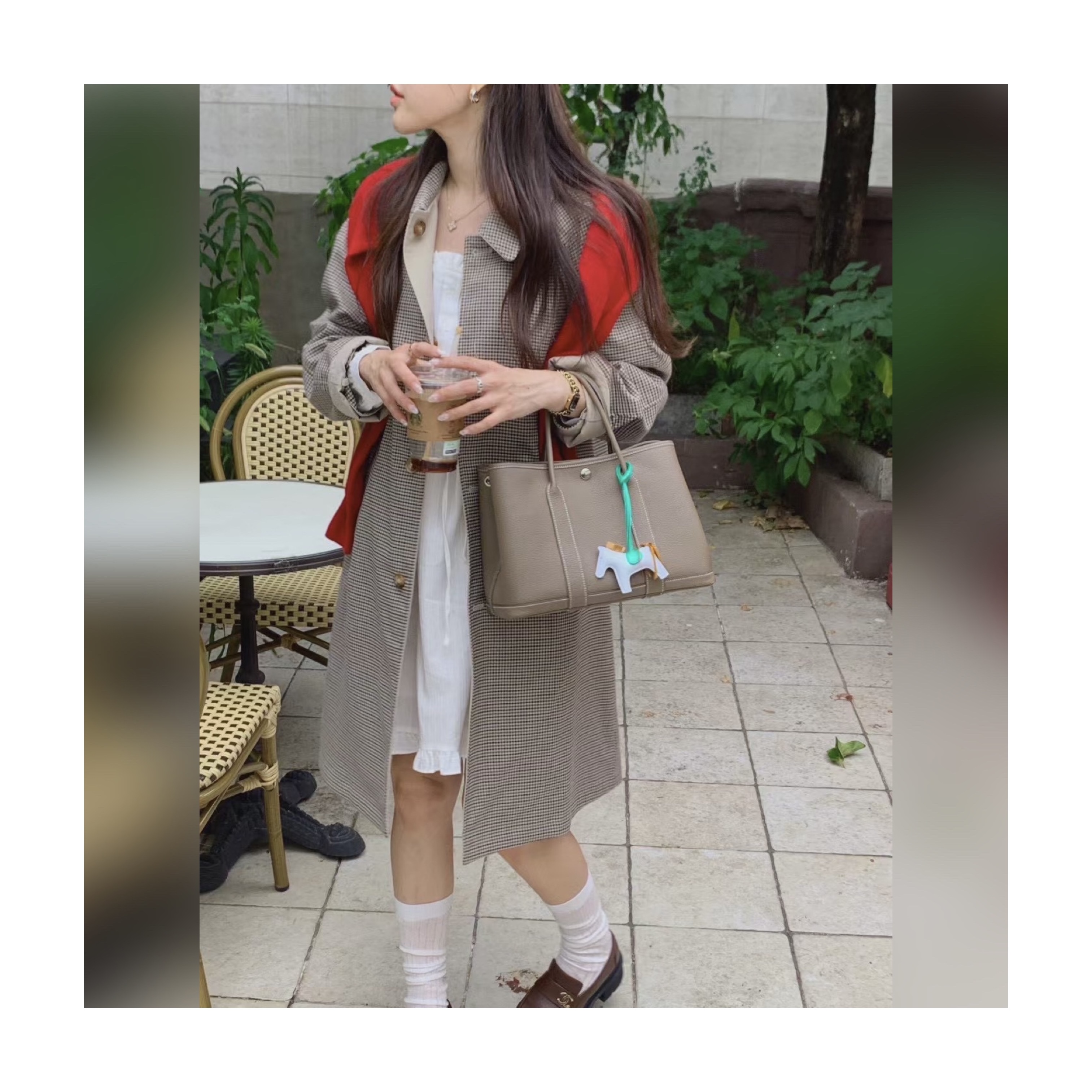 質感兩面穿風衣外套
