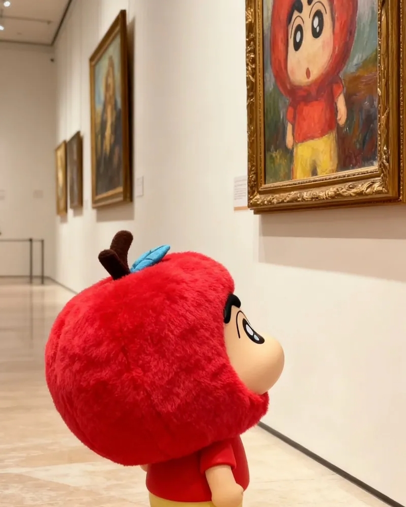 TOPTOY 蠟筆小新 水果小屋系列 毛絨絨 掛飾 盲盒 6+1款隱藏