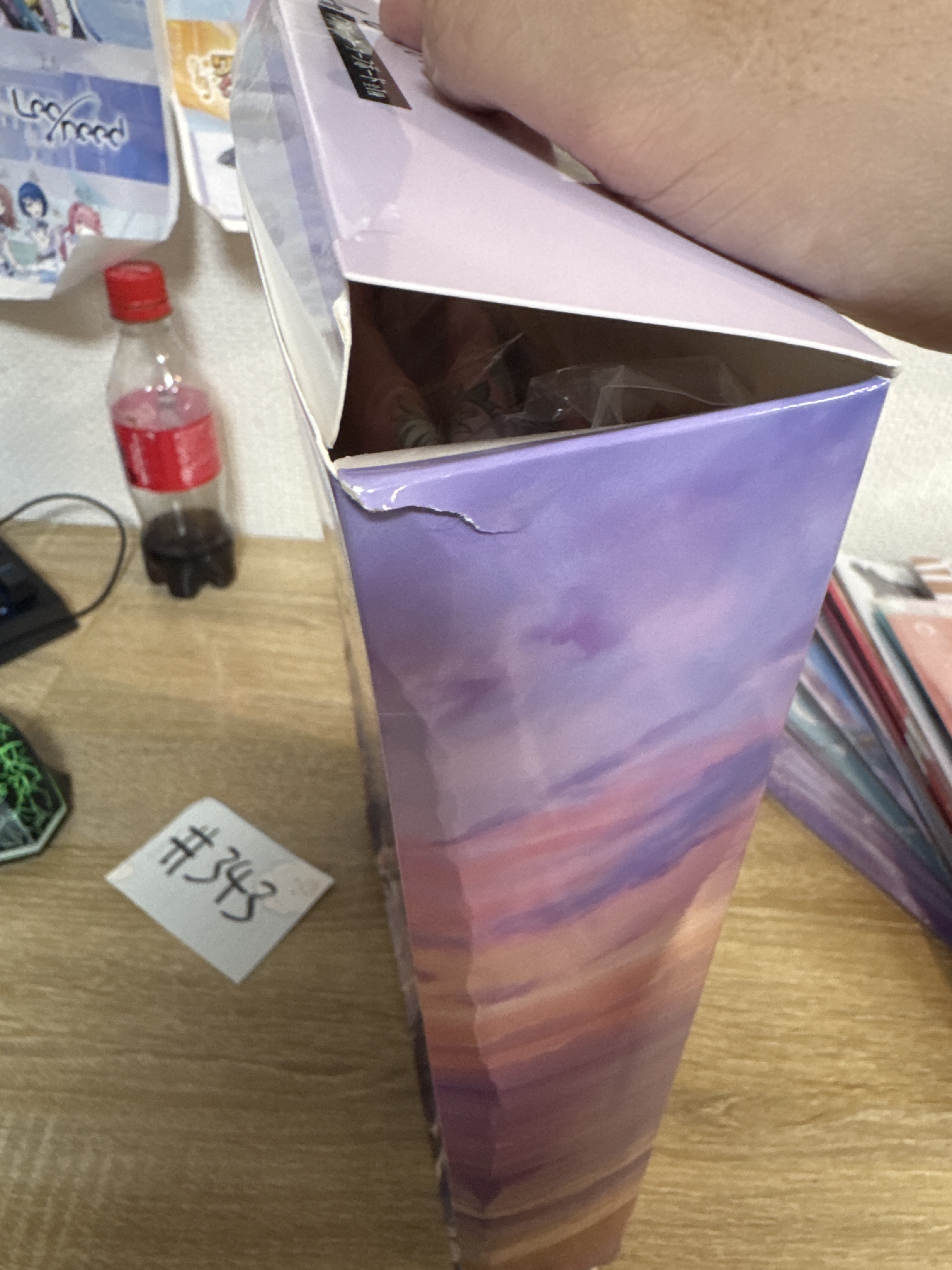 彩虹社 充氣浮板 盒瑕#343